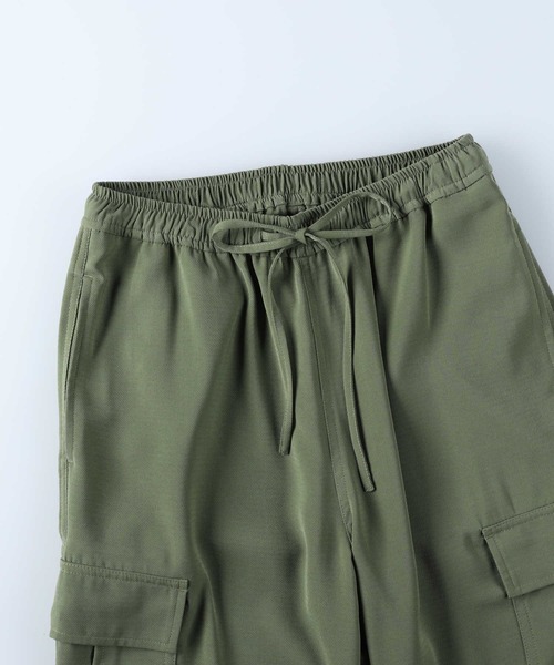 BACK NUMBER（バックナンバー）の「【BACK NUMBER】カーゴリラックスパンツ（カーゴパンツ・レディース・ダークグレー/カーキブラウン・M/L）」の7枚目の写真