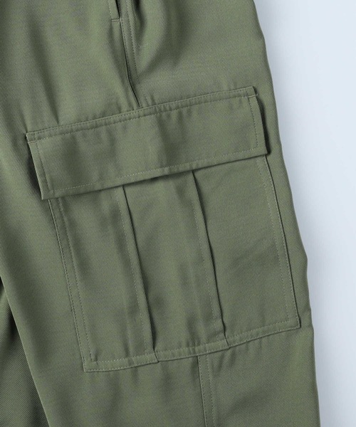 BACK NUMBER（バックナンバー）の「【BACK NUMBER】カーゴリラックスパンツ（カーゴパンツ・レディース・ダークグレー/カーキブラウン・M/L）」の4枚目の写真
