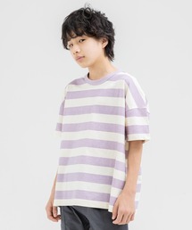 chil2 | コットン100％ ボーダーTシャツ(Tシャツ/カットソー)
