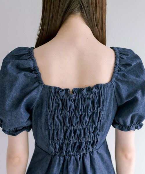 OLIVE des OLIVE（オリーブデオリーブ）の「【WEB限定カラー有】推しなミニワンピース　1031090530（ワンピース・レディース・ブラック/ブラック系その他/ワンウォッシュ・FREE）」の21枚目の写真