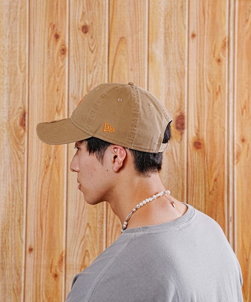 Manhattan Portage(マンハッタンポーテージ)の「Manhattan Portage/マンハッタンポーテージ キャップ MLB NEWERA 9TWENTY MP222(キャップ・メンズ・カーキ/ネイビー×ホワイト・FREE)」の9枚目の写真