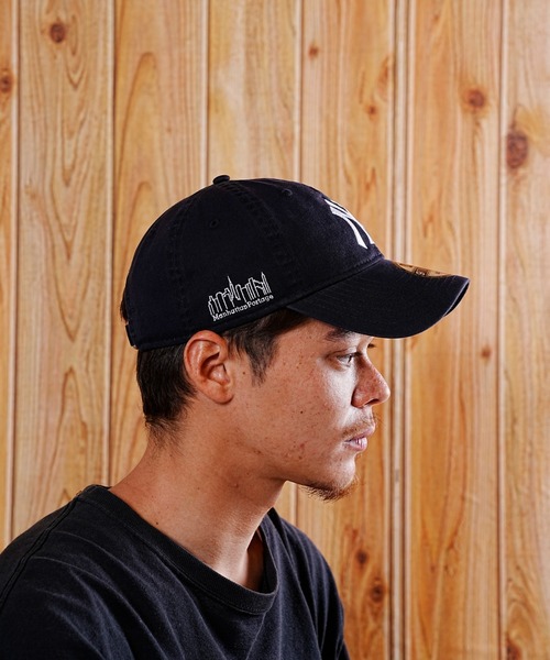 Manhattan Portage(マンハッタンポーテージ)の「Manhattan Portage/マンハッタンポーテージ キャップ MLB NEWERA 9TWENTY MP222(キャップ・メンズ・カーキ/ネイビー×ホワイト・FREE)」の10枚目の写真