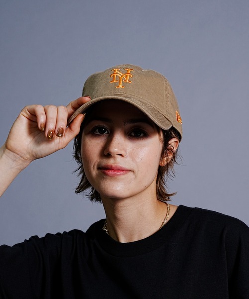 Manhattan Portage(マンハッタンポーテージ)の「Manhattan Portage/マンハッタンポーテージ キャップ MLB NEWERA 9TWENTY MP222(キャップ・メンズ・カーキ/ネイビー×ホワイト・FREE)」の17枚目の写真