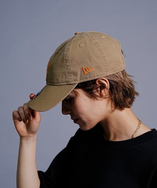 Manhattan Portage(マンハッタンポーテージ)の「Manhattan Portage/マンハッタンポーテージ キャップ MLB NEWERA 9TWENTY MP222(キャップ・メンズ・カーキ/ネイビー×ホワイト・FREE)」の19枚目の写真