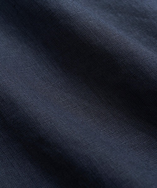 BROOKS BROTHERS（ブルックスブラザーズ）の「アイリッシュリネン ソリッド ショートスリーブオープンカラーシャツ Regular Fit（シャツ/ブラウス・メンズ・ホワイト/ネイビー・LARGE/SMALL/MEDIUM）」の19枚目の写真