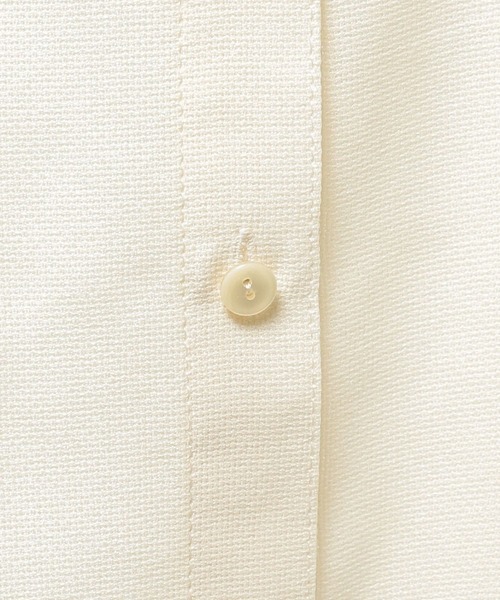 LOWRYS FARM(ローリーズファーム)の「メッシュクロップドシャツSS 907060(シャツ/ブラウス・レディース・アイボリー/ブラック/ブラウン・FREE)」の7枚目の写真