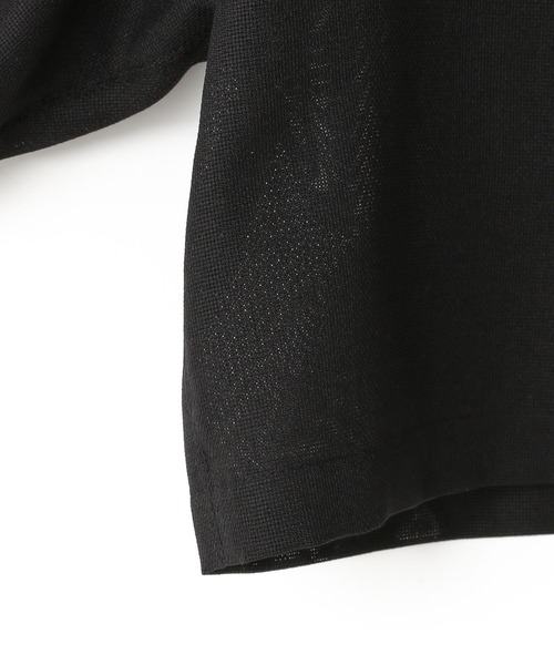 LOWRYS FARM(ローリーズファーム)の「メッシュクロップドシャツSS 907060(シャツ/ブラウス・レディース・アイボリー/ブラック/ブラウン・FREE)」の16枚目の写真