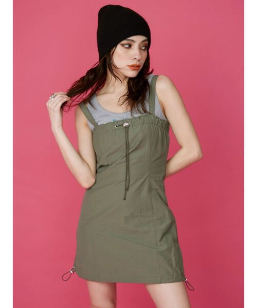 EVRIS（エヴリス）の「Sunshineリブタンクトップ（タンクトップ・レディース・ブラック/グレー/ホワイト・FREE）」の17枚目の写真