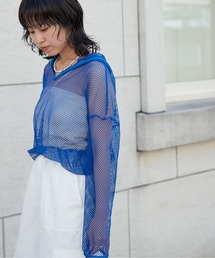 COLONY 2139 | カットメッシュフードプルオーバー(パーカー)