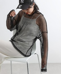 COLONY 2139 | カットメッシュフードプルオーバー(パーカー)