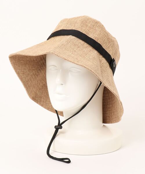 THE NORTH FACE(ザノースフェイス)の「THE NORTH FACE HIKE Bloom Hat NN02343(ハット・レディース・ブラック/ベージュ/ネイビー/ブラウン・MEDIUM/LARGE)」の7枚目の写真