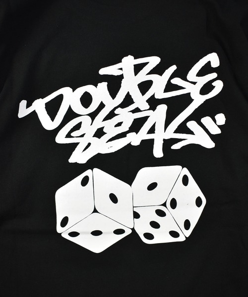 DOUBLE STEAL(ダブルスティール)の「タギングダイス Tシャツ(Tシャツ/カットソー・メンズ・ライトブラウン/ブラック/ホワイト/グレイッシュブルー・LARGE/X-LARGE/MEDIUM/XX-LARGE)」の12枚目の写真