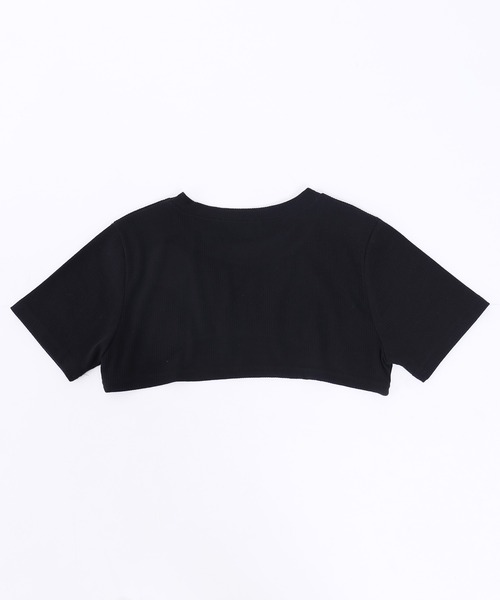 PHILLY(フィリー)の「キャミSETコンパクトトップス(Tシャツ/カットソー・レディース・ホワイト/ブラック・FREE)」の9枚目の写真
