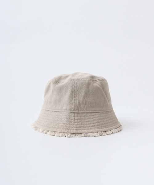 Sense of Grace（センスオブグレース）の「フリンジ ローアングル バケットハット（ハット・レディース・ブラック/ベージュ/アイボリー/カーキオリーブ・FREE）」の10枚目の写真