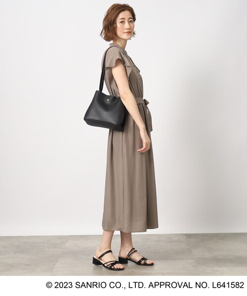 grove（グローブ）の「◆【サンリオキャラクター】サイドスリットショルダー（ショルダーバッグ・レディース・ブラック/レッド系1・00）」の6枚目の写真