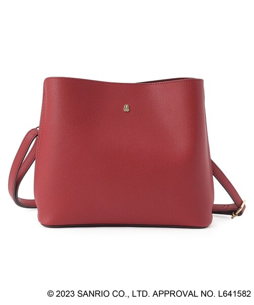 grove（グローブ）の「◆【サンリオキャラクター】サイドスリットショルダー（ショルダーバッグ・レディース・ブラック/レッド系1・00）」の10枚目の写真