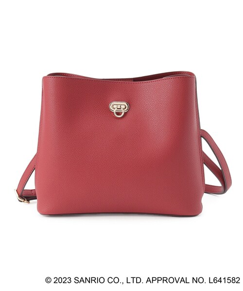 grove（グローブ）の「◆【サンリオキャラクター】サイドスリットショルダー（ショルダーバッグ・レディース・ブラック/レッド系1・00）」の12枚目の写真