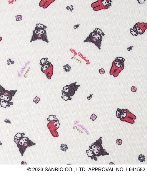 grove（グローブ）の「◆【サンリオキャラクター】サイドスリットショルダー（ショルダーバッグ・レディース・ブラック/レッド系1・00）」の19枚目の写真