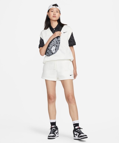 韓国 [NIKE] フェニックスフリース ハイウエストショートパンツW NIKE（ナイキ）の「ナイキ スポーツウェア フェニックス
