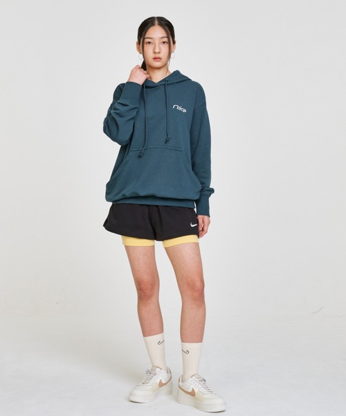 韓国 [NIKE] フェニックスフリース ハイウエストショートパンツW NIKE（ナイキ）の「ナイキ スポーツウェア フェニックス