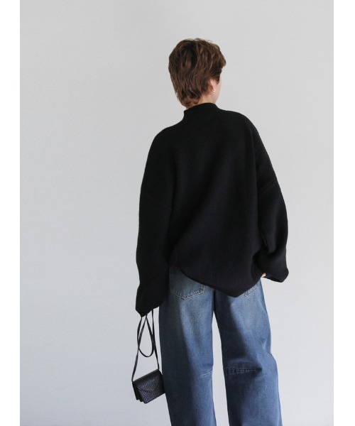 ラインカーブワイドデニム（デニムパンツ）｜select MOCA（セレクト