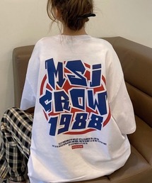 Tシャツ 英文字ロゴトップス