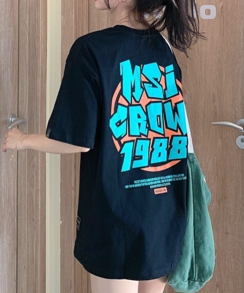 Achic(アシック)の「Tシャツ 英文字ロゴトップス(Tシャツ/カットソー・レディース・ホワイト/ブラック・M)」の11枚目の写真
