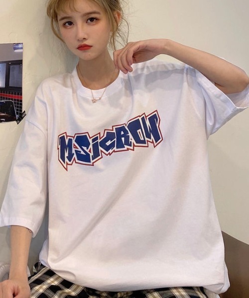 Achic(アシック)の「Tシャツ 英文字ロゴトップス(Tシャツ/カットソー・レディース・ホワイト/ブラック・M)」の20枚目の写真