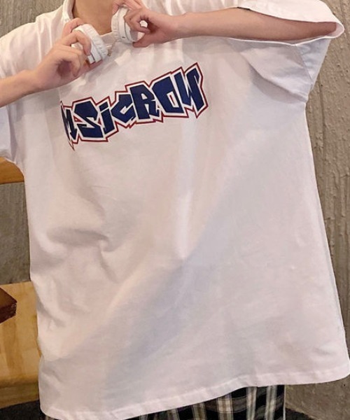 Achic(アシック)の「Tシャツ 英文字ロゴトップス(Tシャツ/カットソー・レディース・ホワイト/ブラック・M)」の12枚目の写真
