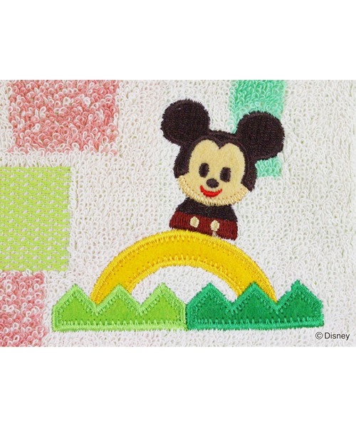 Disney|KIDEA(ディズニー|キディア)の「∴【 Disney KIDEA / ディズニーキディア】TUNAGARU MORI ベスト型タオル 711077380 TOB(スタイ/よだれかけ・キッズ・ベージュ・FREE)」の5枚目の写真