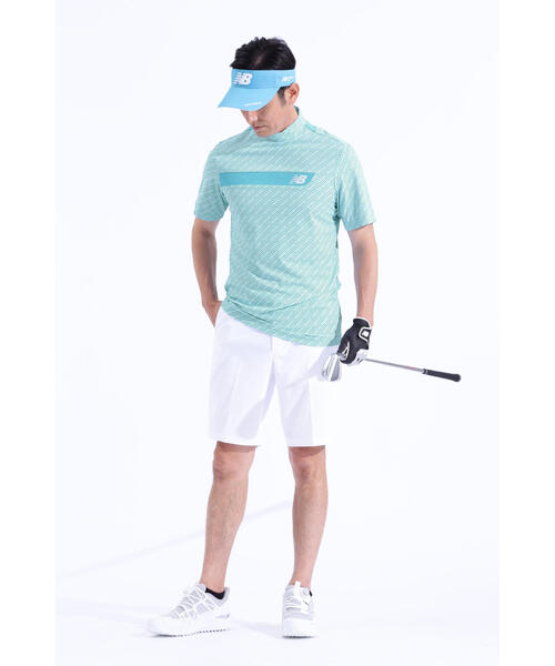 New Balance Golf(ニューバランスゴルフ)の「【new balance golf】リフレクションボーダー 半袖 モックネック プルオーバー (MENS WORLD)(Tシャツ/カットソー・メンズ・ブルー系その他/ホワイト/ブラック・MEDIUM/LARGE/X-LARGE/XX-LARGE)」の19枚目の写真