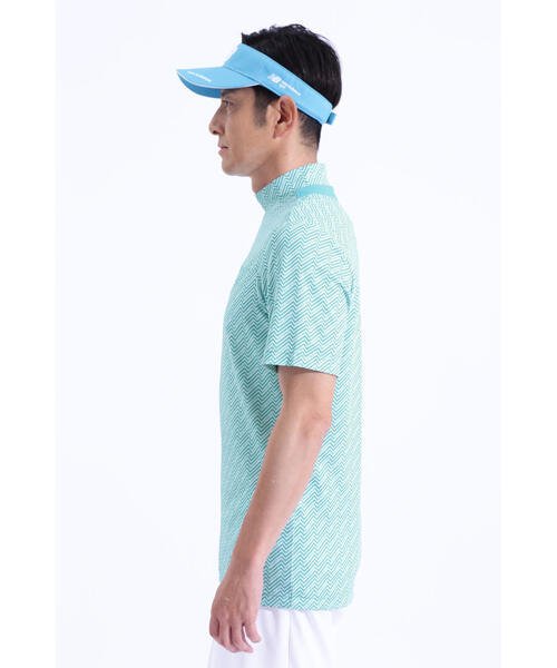 New Balance Golf(ニューバランスゴルフ)の「【new balance golf】リフレクションボーダー 半袖 モックネック プルオーバー (MENS WORLD)(Tシャツ/カットソー・メンズ・ブルー系その他/ホワイト/ブラック・MEDIUM/LARGE/X-LARGE/XX-LARGE)」の16枚目の写真