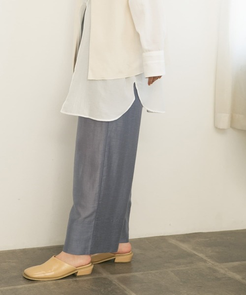 KBF（ケイビーエフ）の「シアーイージーパンツ（その他パンツ・レディース・ブルー系その他/ピンク・ONE）」の7枚目の写真