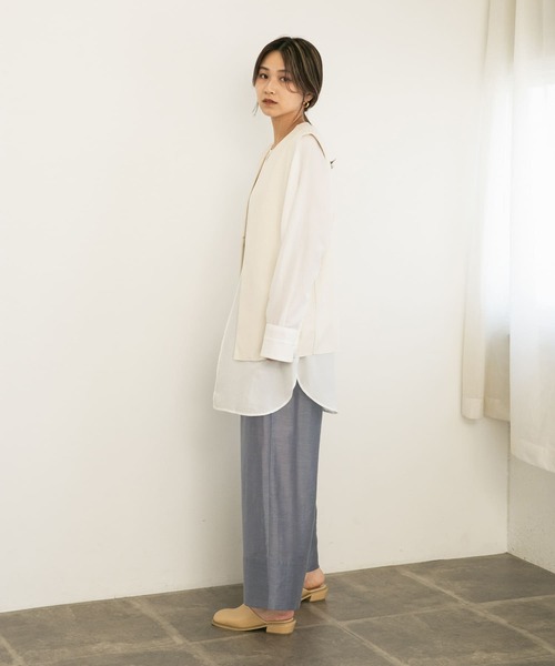 KBF（ケイビーエフ）の「シアーイージーパンツ（その他パンツ・レディース・ブルー系その他/ピンク・ONE）」の12枚目の写真