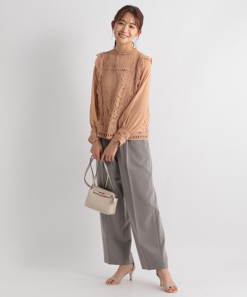 シアーレースブラウス KOOS】シアー レース ブラウス | NEW ARRIVAL | Cour Carre an