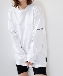 BALL エンボスロゴ BIGサイズ長袖Tシャツ