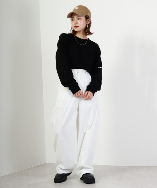 BALL（ボール）の「BALL エンボスロゴ BIGサイズ長袖Tシャツ（Tシャツ/カットソー・メンズ・ブラック/ホワイト・M/L/LL）」の20枚目の写真
