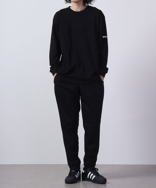 BALL（ボール）の「BALL エンボスロゴ BIGサイズ長袖Tシャツ（Tシャツ/カットソー・メンズ・ブラック/ホワイト・M/L/LL）」の12枚目の写真