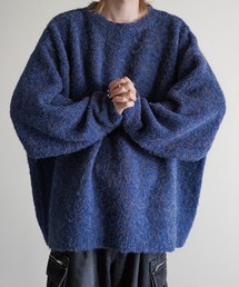 KUUUPY | Wool Mix Shaggy Knit Pullover - ミックスウール混シャギーニットプルオーバー(ニット/セーター)