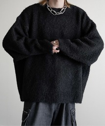 KUUUPY（クーピー）の「Wool Mix Shaggy Knit Pullover - ミックスウール混シャギーニットプルオーバー（ニット/セーター・メンズ）」