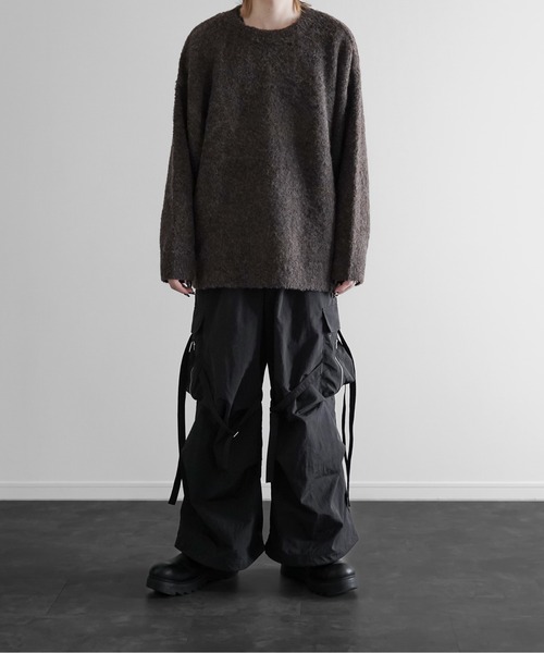 【WEB＆一部店舗限定】ミックスシャギーニットプルオーバー LAUTREAMONT｜【WEB&一部店舗限定】ミックスシャギーニットプル