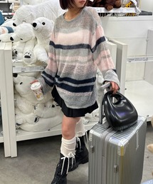 【低身長サイズあり】アソートシアーニット