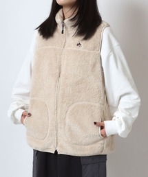 LOGOS(ロゴス)のLOGOS/ロゴス シャギーボアフリース ベスト(ベスト)