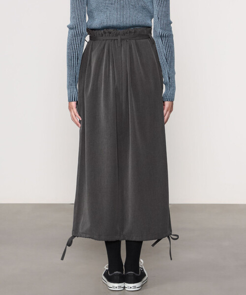 CELLAR DOOR（セラドール）の「Cellar Door | 2WAY サロペットスカート WOMEN（スカート・レディース・ブラック/グレー・ONE）」の22枚目の写真