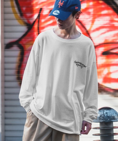 SIDEWAY STANCE(サイドウェイスタンス)の「【SIDEWAY STANCE】ヴィンテージ加工 長袖 ロックTシャツ(Tシャツ/カットソー・メンズ・ブラック系1/ブラック系/ホワイト/ブラック/ホワイト系1/ホワイト系・MEDIUM/X-LARGE/LARGE)」の20枚目の写真