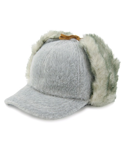 polcadot（ポルカドット）の「EARCOVER WOOL CAP／イヤーカバー ウールキャップ（キャップ・メンズ・ブラック/グレー/ベージュ/カーキ・FREE）」の3枚目の写真