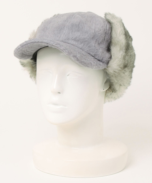 polcadot（ポルカドット）の「EARCOVER WOOL CAP／イヤーカバー ウールキャップ（キャップ・メンズ・ブラック/グレー/ベージュ/カーキ・FREE）」の12枚目の写真