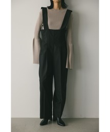 ハイウエストサスペンダーパンツ