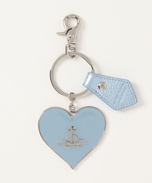 Vivienne Westwood(ヴィヴィアンウエストウッド)の「82030008-OM0009-LAGRAIN LEATHER MIRROR HEART ORB(キーホルダー・レディース・ゴールド系その他3/シルバー×ゴールド/シルバー系その他/シルバー×ブルー/ゴールド系その他/ブラック×ゴールド/ゴールド系その他2/シルバー×ブラック・ONESIZE)」の5枚目の写真