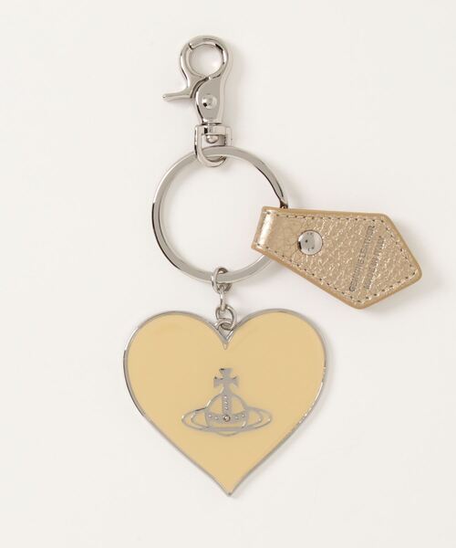 Vivienne Westwood(ヴィヴィアンウエストウッド)の「82030008-OM0009-LAGRAIN LEATHER MIRROR HEART ORB(キーホルダー・レディース・ゴールド系その他3/シルバー×ゴールド/シルバー系その他/シルバー×ブルー/ゴールド系その他/ブラック×ゴールド/ゴールド系その他2/シルバー×ブラック・ONESIZE)」の6枚目の写真